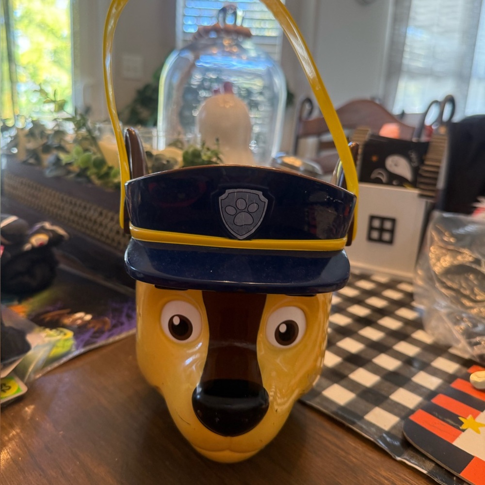 Chase Paw PawPatrol Character Bucket